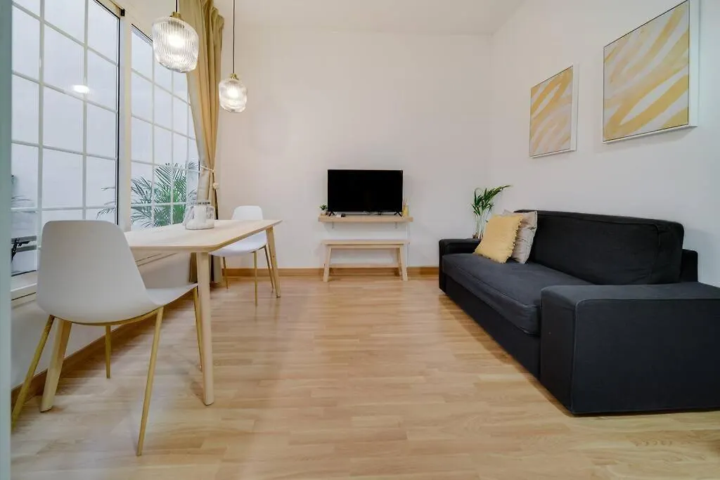 Encantador Apartamento Con Patio Málaga Appartamento